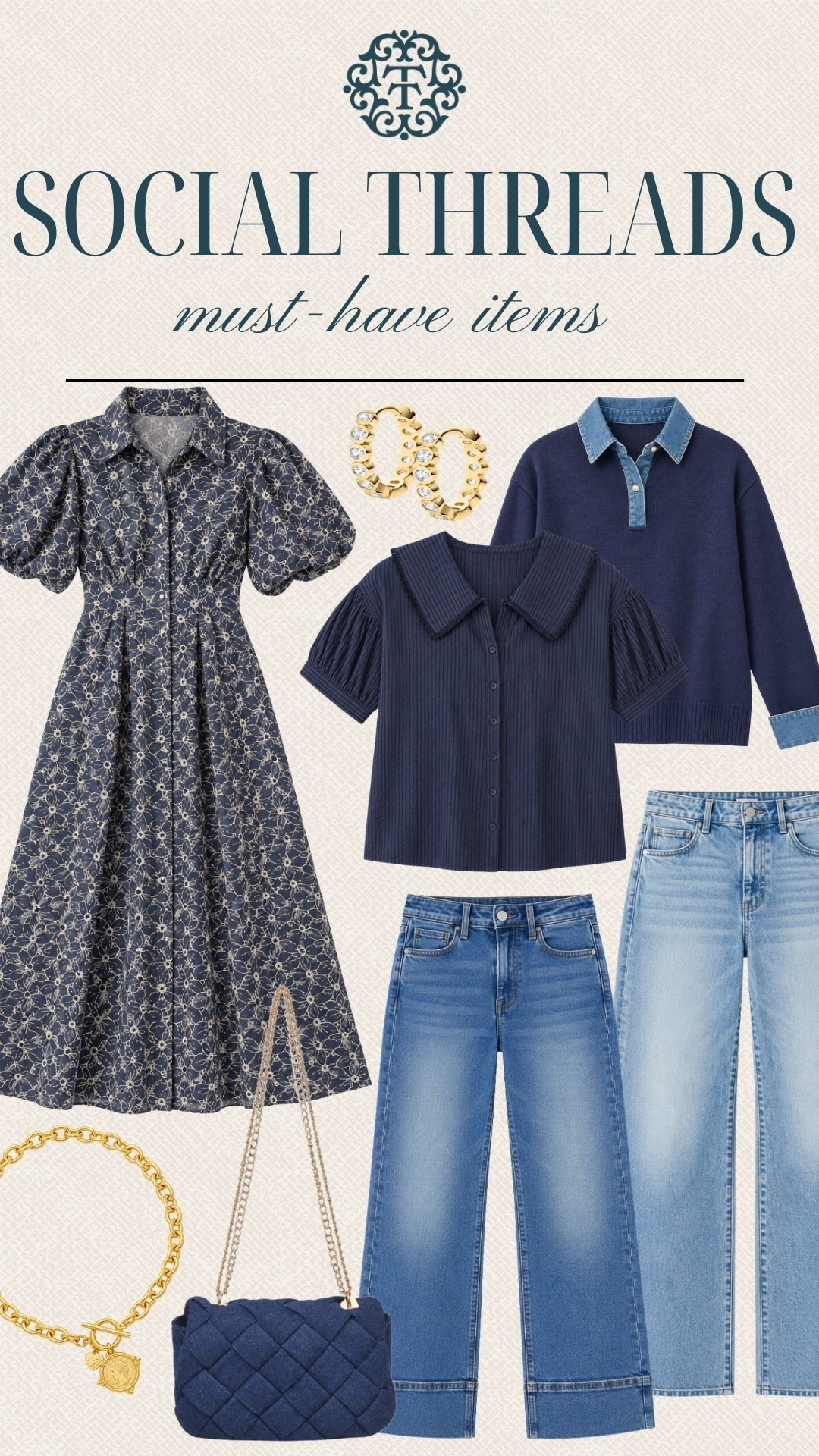 Our latest Social Threads picks are full of pretty blues, fun prints, and easy pieces for everyday outfits. We’re especially loving the mix of dresses, denim, and cute tops in this roundup. So many good pieces to wear now and into fall!

#LTKSeasonal #LTKOver40 #LTKMidsize