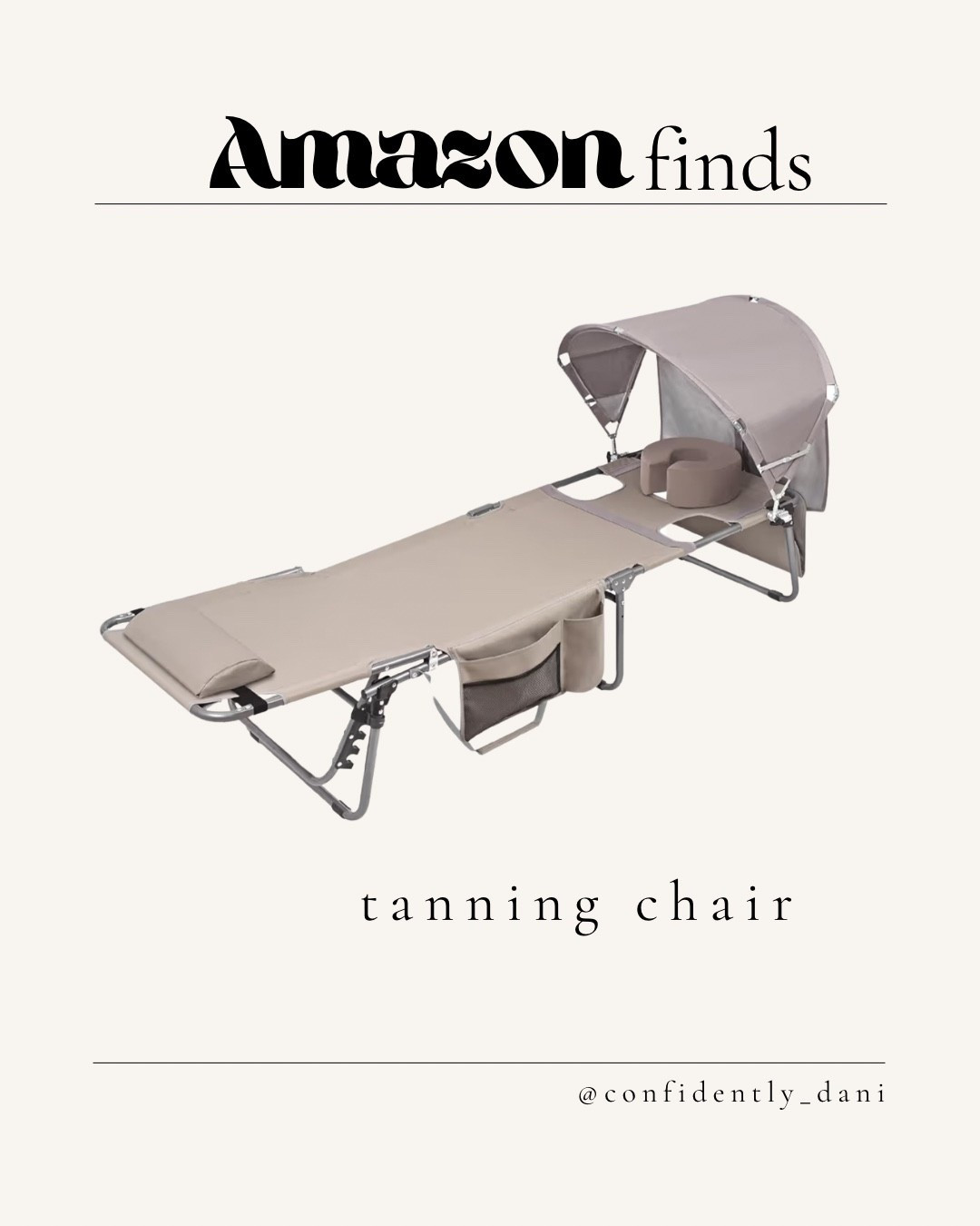 Outdoor tanning chair

#LTKMothersDay #LTKSeasonal #LTKselfcare