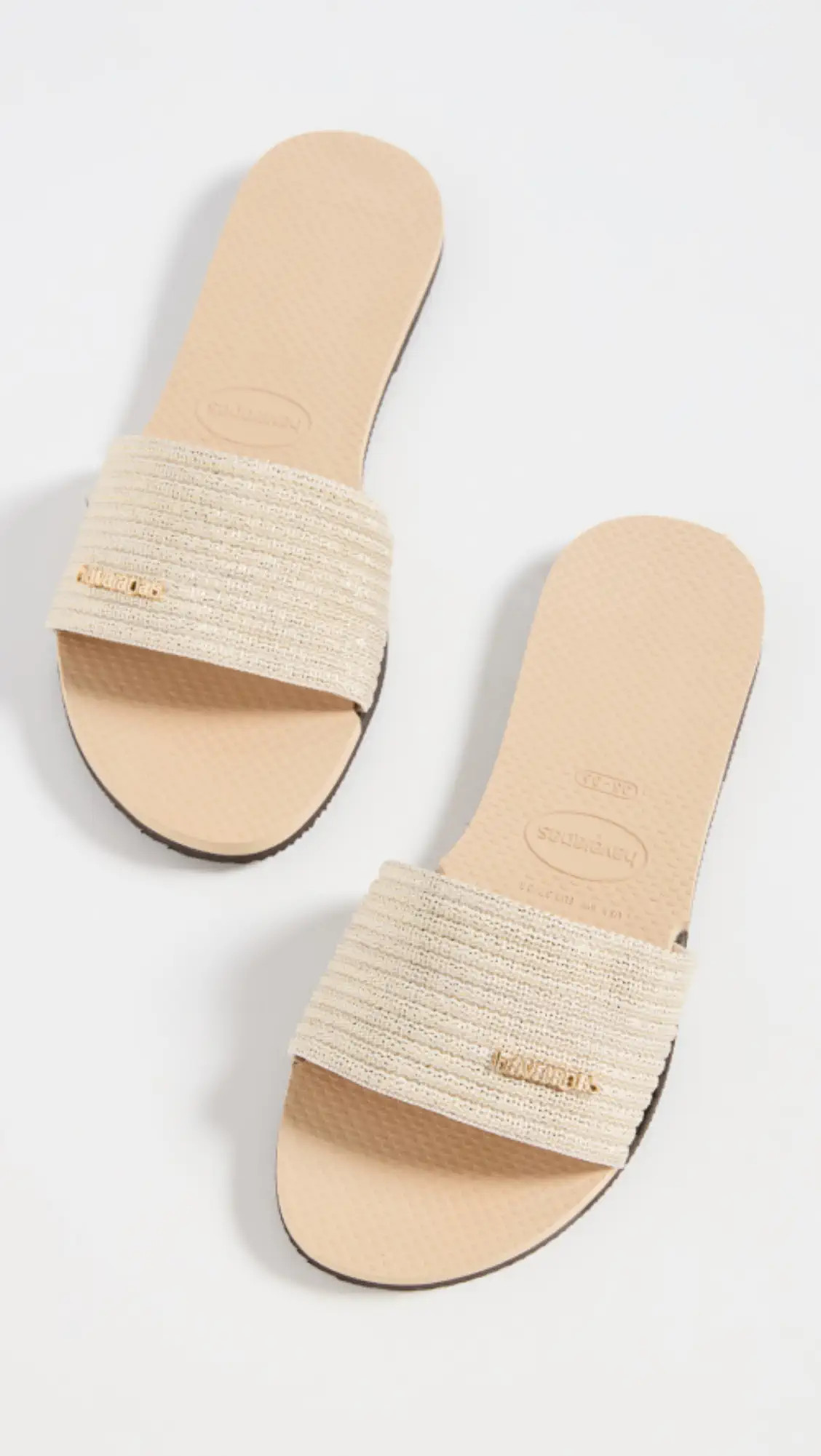 You Malta Metallic Flip Flops | Shopbop