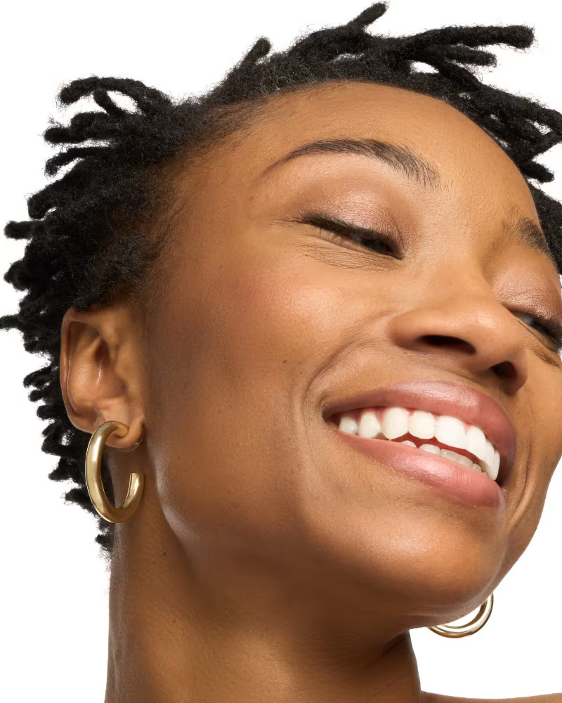 Colette Hoop Earrings in Gold | Kendra Scott