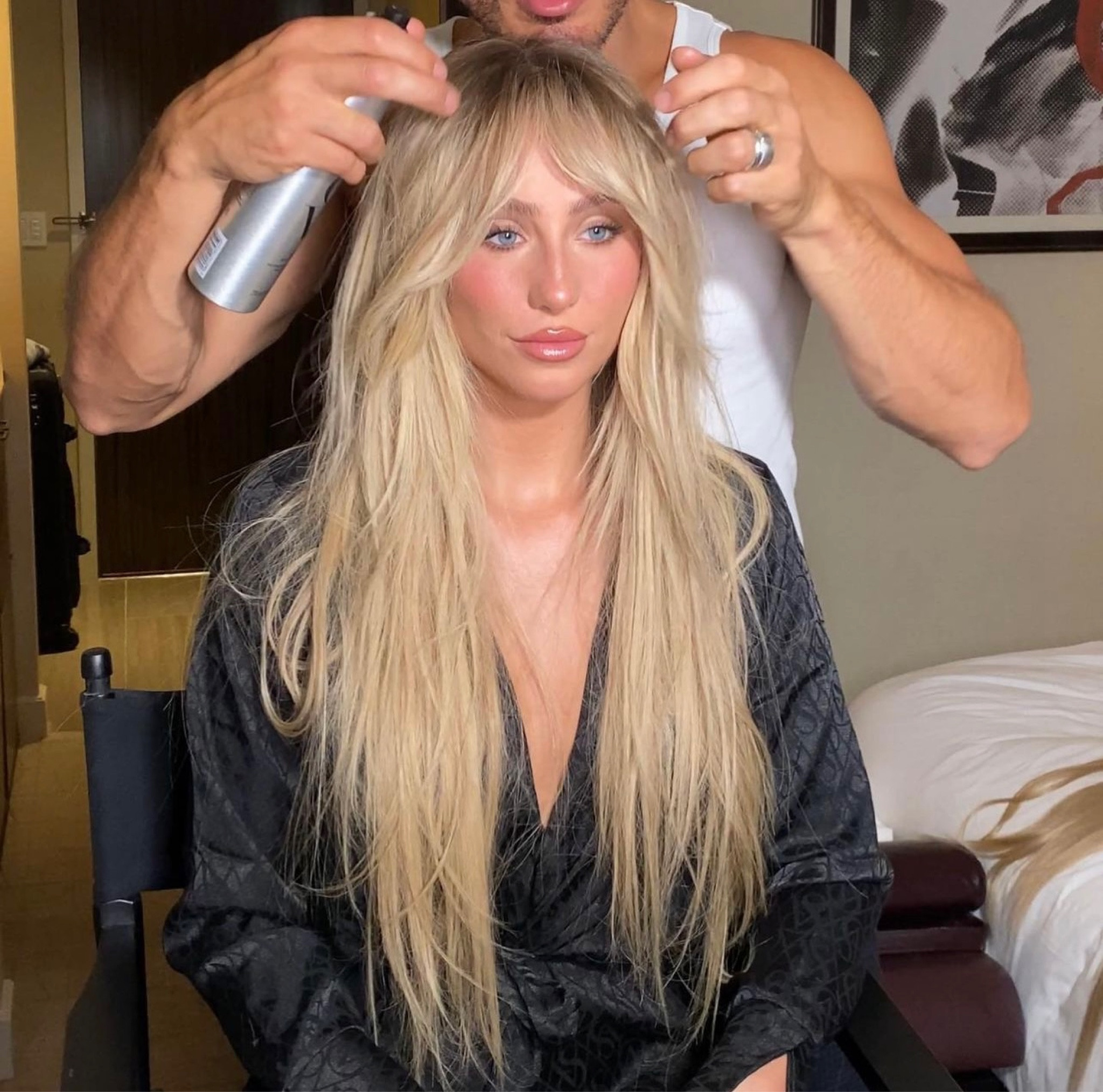 NYFW: Alix Earle for Dion Lee 