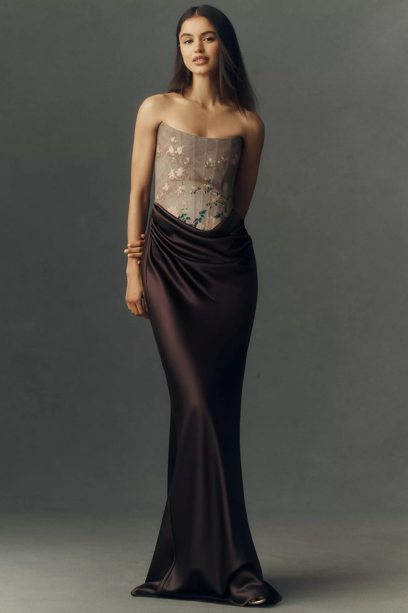 SAU LEE Frances Corset Gown | Anthropologie (US)