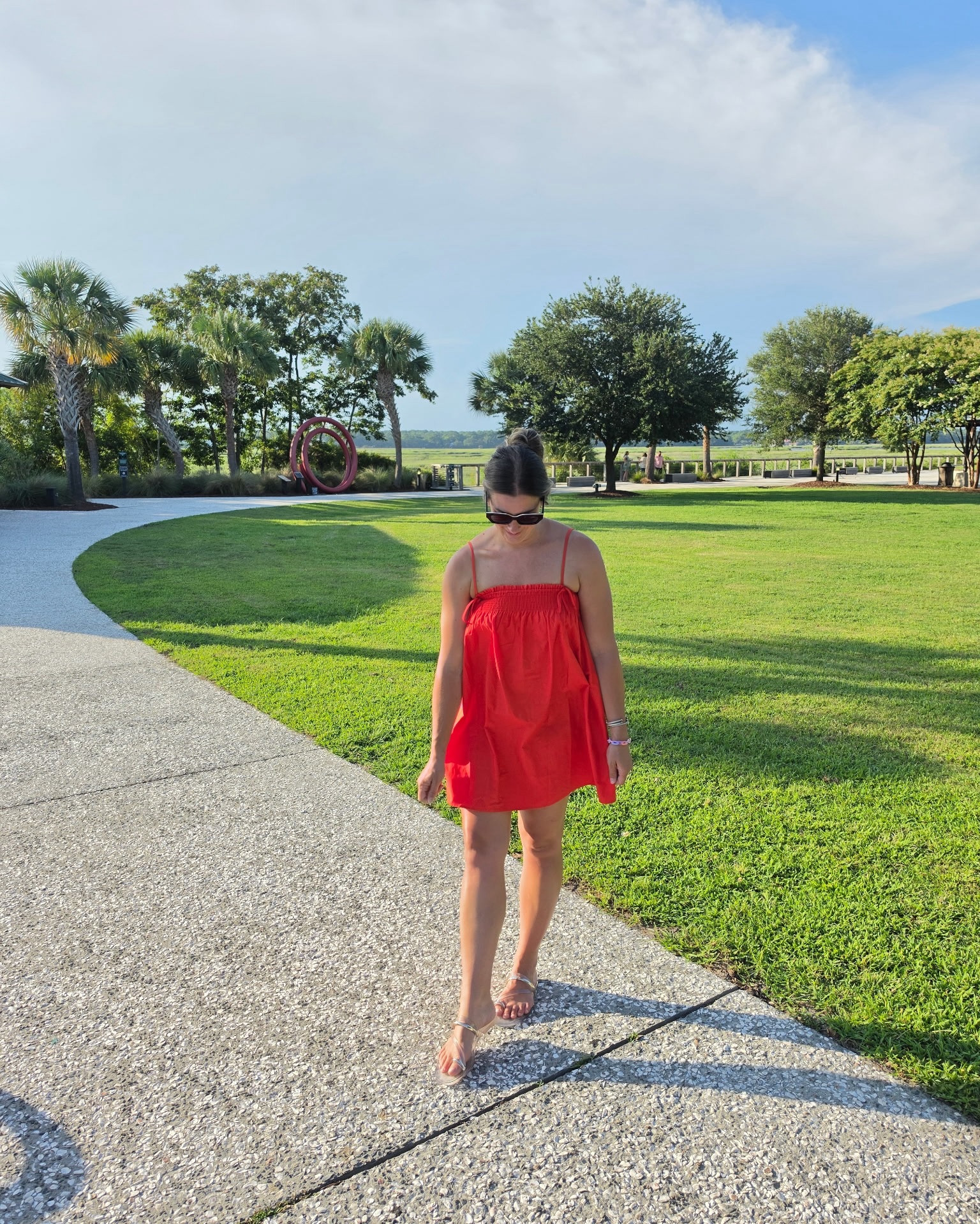 This dress just screams summer 💕☀️ swim cover up or night out for me one on the patio… this dress is a good one, especially for $14 ✨ 

Comment SHOP for links. 

#casualchicstyle #casualoutfitideas #summerfashion #summerstyle
