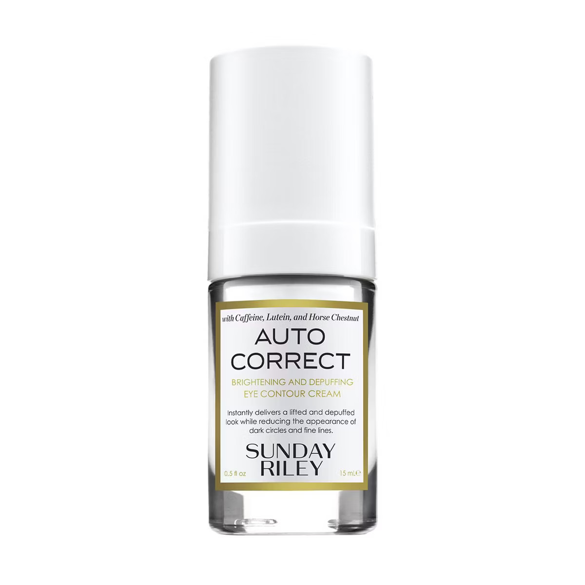 Sunday Riley Auto Correct Brightening And Depuffing Eye Cream - 0.5 fl oz - Ulta Beauty | Target