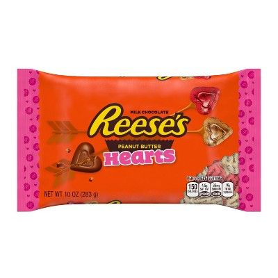 Reese's Valentine's Day Peanut Butter Hearts - 10oz | Target