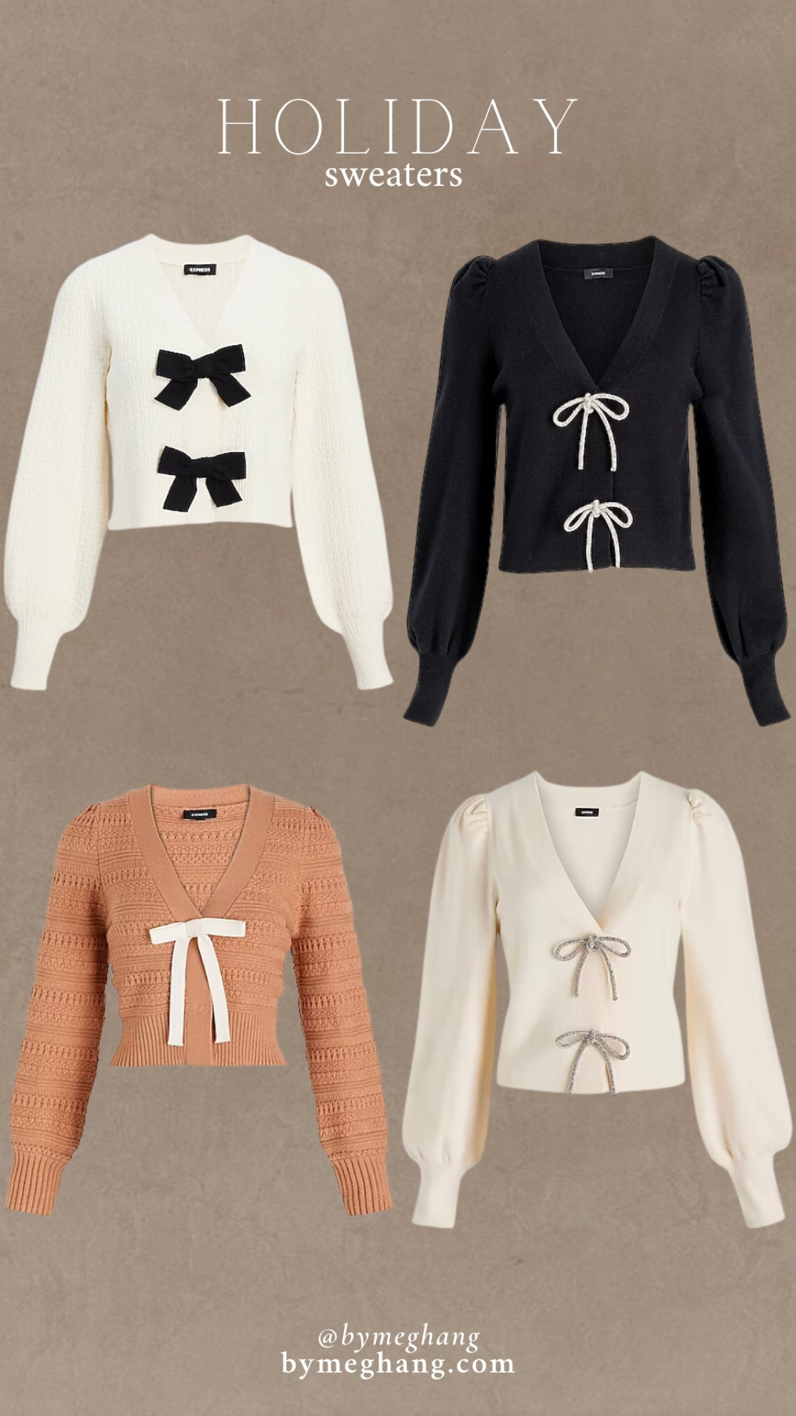 The cutest holiday sweaters! These are perfect to wear on Christmas or new years! Christmas outfit, casual Christmas outfit 

#LTKstyletip #LTKHoliday #LTKsalealert