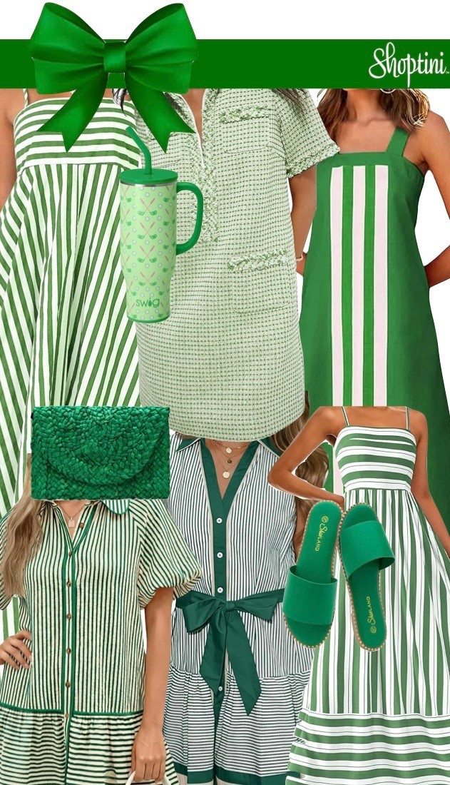 Amazing and Affordable green and white dresses for The Masters / dress to wear for The Masters 

#LTKSeasonal #LTKootd #LTKSaleAlert