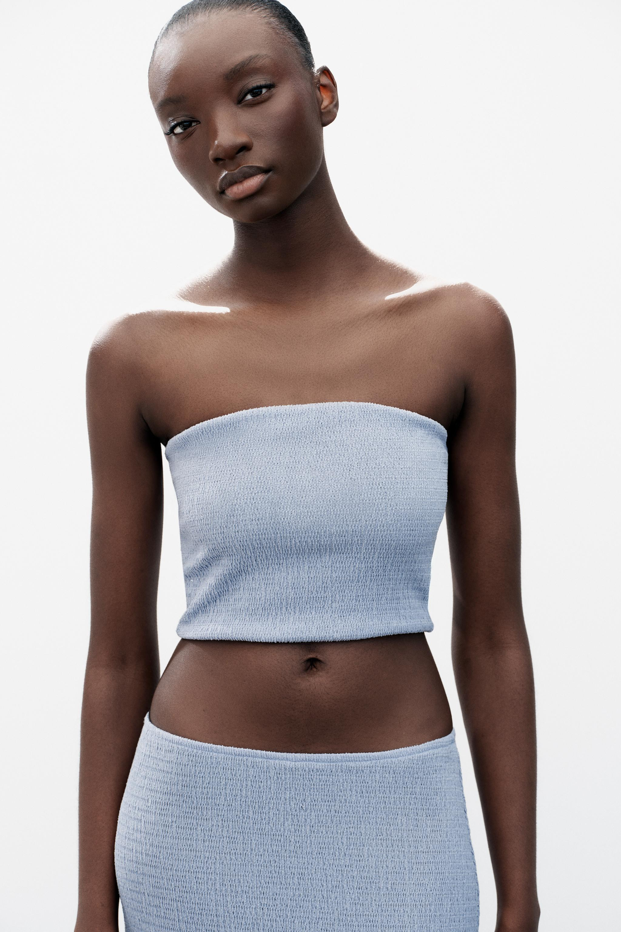 TEXTURED MIDI SKIRT | Zara US