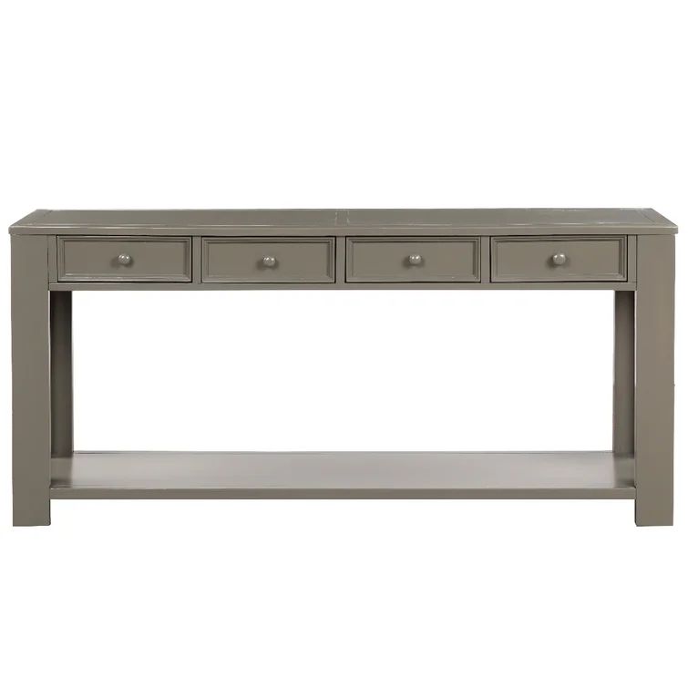 Krier 64'' Solid Wood Console Table | Wayfair North America