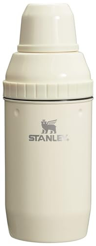 Stanley The Happy Hour Cocktail Shaker Set - Stainless Steel Bartender Kit for Mixing Perfect Cocktails at Home or Parties - 20 Oz - Cream Gloss | Amazon (US)