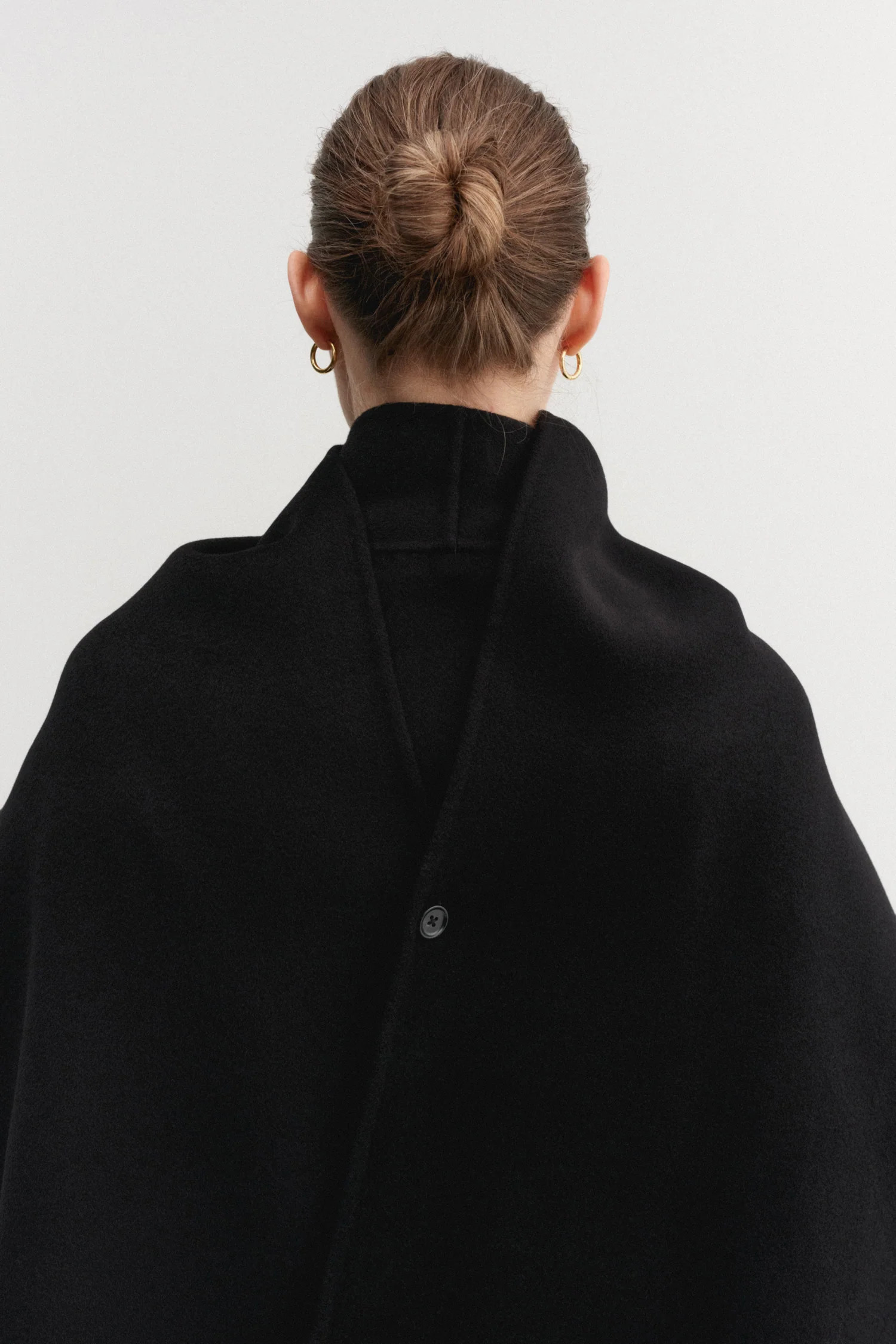 Micha Doublé Scarf, black | Almada Label