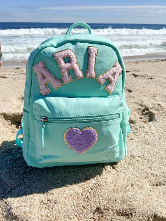 Custom Mini Backpack for Kids  Girls Book Bag Personalized | Etsy | Etsy (US)