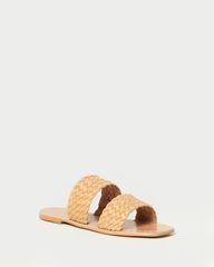 Jonah Honey Woven Slide | Loeffler Randall