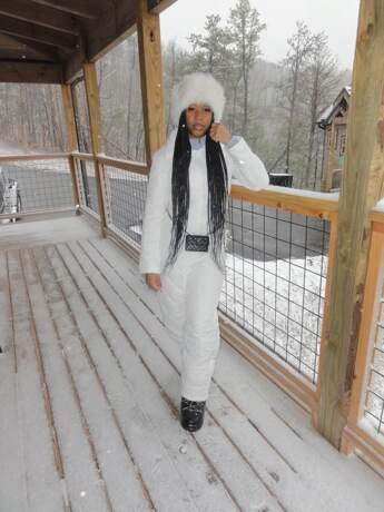 Muchica Women Casual Warm Zip Front Loose Jumpsuit For Autumn And Winter | SHEIN