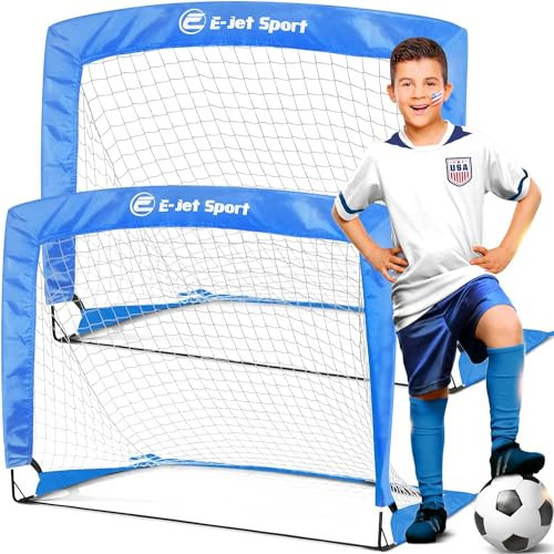 Soccer Goals Soccer Net - Kids Pop-up Football Goals for Backyard Practice & Training, Portable | Amazon (US)