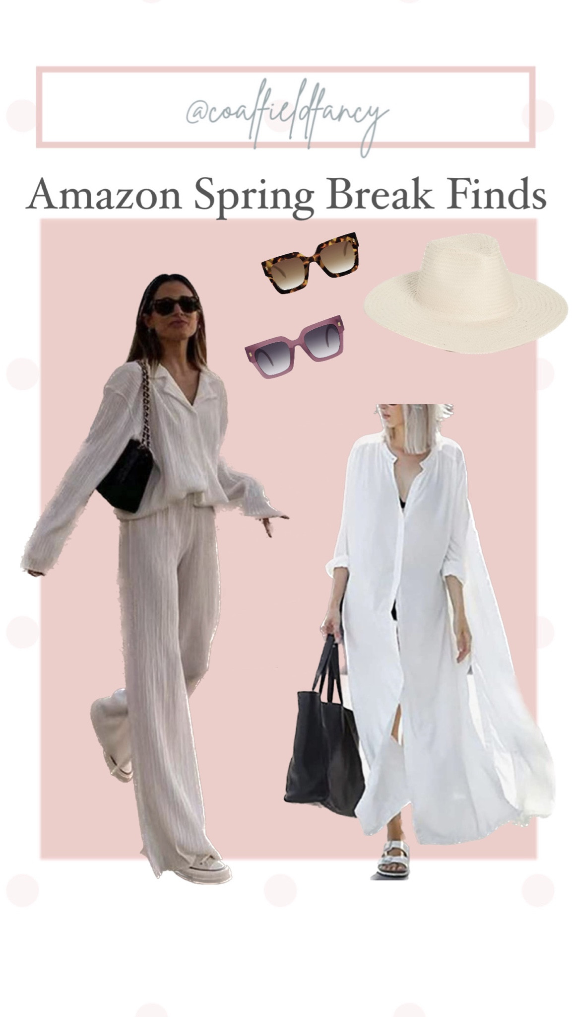 Spring Break outfit
Vacation outfit
White Swim coverup 
Beach hat
Sunglasses 


#LTKunder50