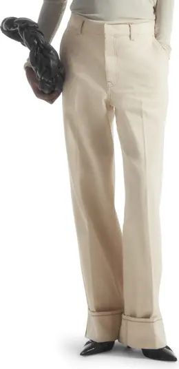 Cuffed Denim Pants | White Dress Pants | White Jeans Outfit | Cos Spring | Nordstrom