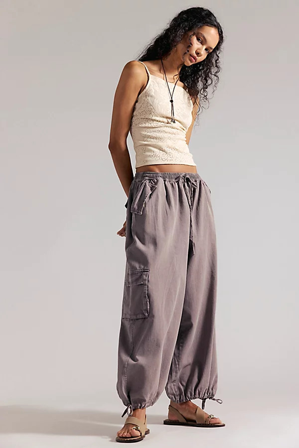 Bobbi Pull-On Cargo Trousers | Free People (Global - UK&FR Excluded)