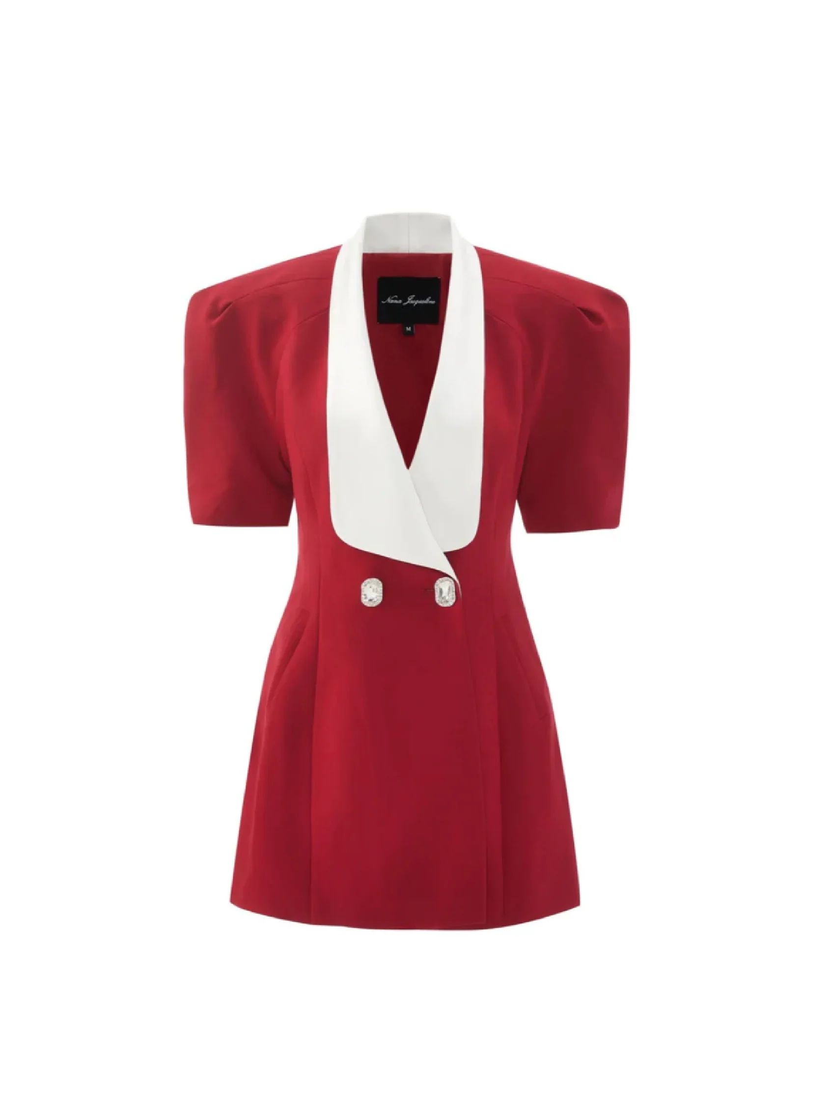 Alia Dress (Red) | Nana Jacqueline Designer Wear | Nana Jacqueline