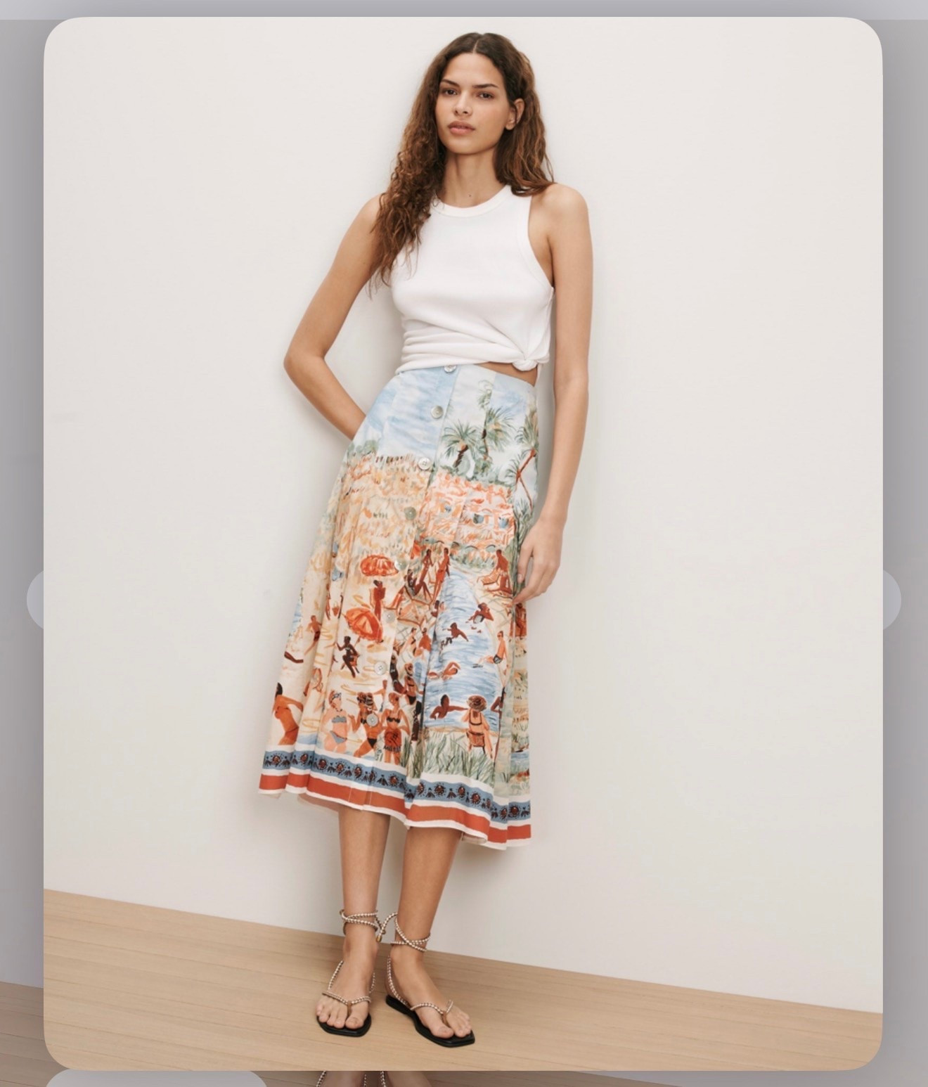 Veronica Beard Fynnley Printed Midi Skirt
Beige Multi-Colored Pleated Skirt

#LTKSeasonal