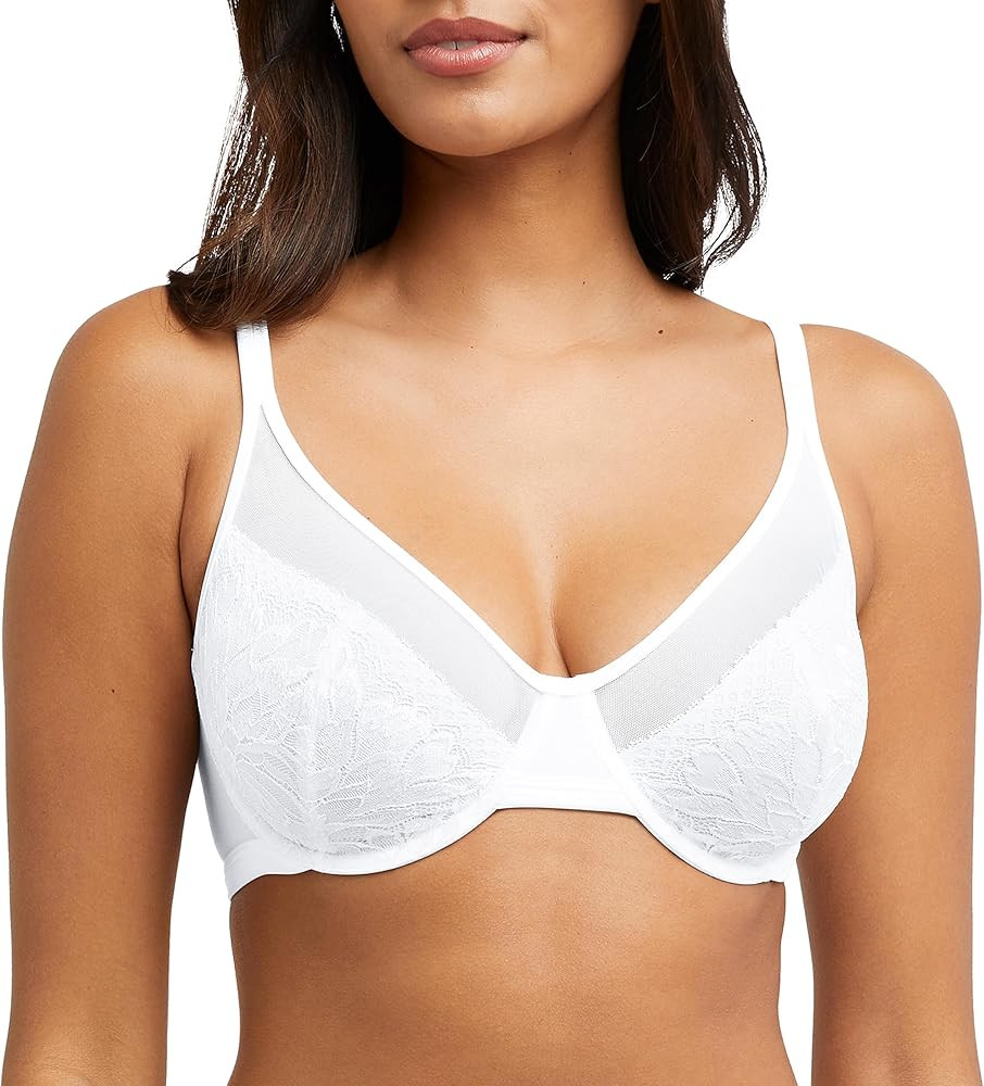 Bali Women's One Smooth U Lace Minimizer Bra, Underwire Full-Coverage Convertible Bra | Amazon (US)