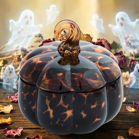 Pumpkin Shaped Scented Candle, 20-Hour Burn Time, Farm Apple Pumpkin Scented Candle for Fall, Halloween & Thanksgiving Candle Home Decor | Walmart (US)