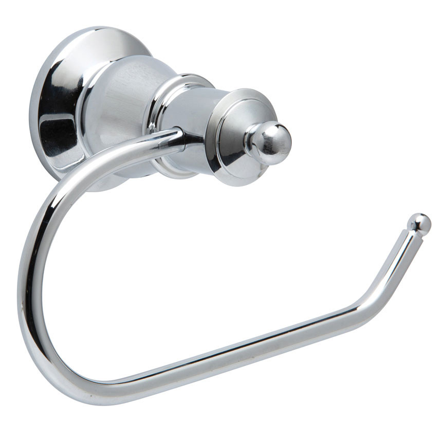 Lillian Metal Toilet Roll Holder | Temple & Webster AU