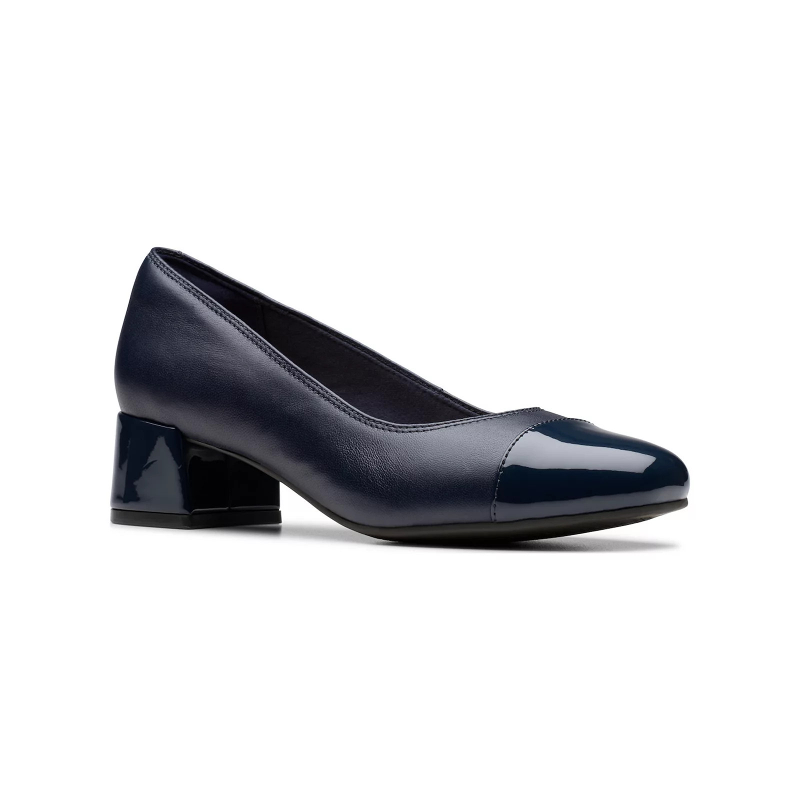 Clarks® Iridessa May Women's Leather Dress Shoes, Size: 12, Blue Leather | Kohl's