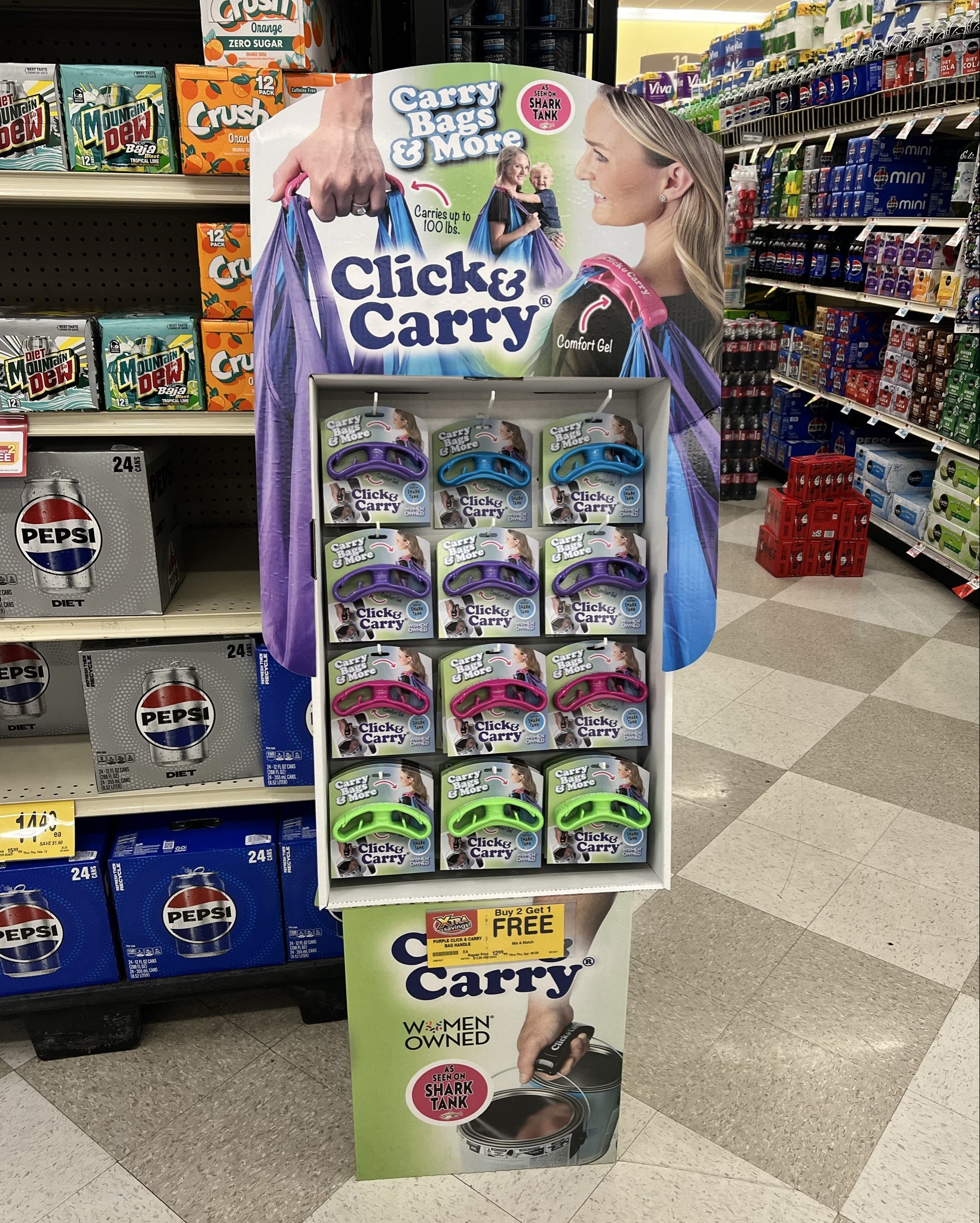 THIS is genius and if you don’t have one yet… go grab it 😅🙌🏼

No more struggling with 10 grocery bags cutting into your fingers, making 5 trips back and forth to the car, or trying to balance everything like a circus act 🤡😂

This Click & Carry holder seriously holds a TON (up to 100 lbs!!) and the gel padding makes it so much more comfortable. You can carry it in your hand OR throw it over your shoulder which is honestly a game changer.

And it’s not just for groceries… think sports gear, beach bags, shopping bags, literally anything.

✔️ Holds multiple bags at once
✔️ Gel padding = no painful bag marks
✔️ Hands free for keys/phone/kids 😅
✔️ Fits in your pocket or car console

One of those little things that makes life way easier 🙌🏼✨


#LTKmomlife #LTKTravel