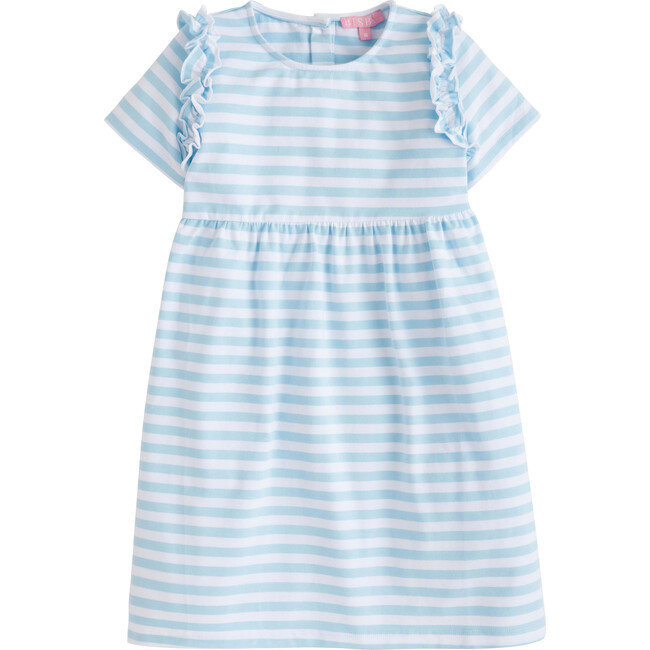 Helen Dress, Blue Stripe | Maisonette