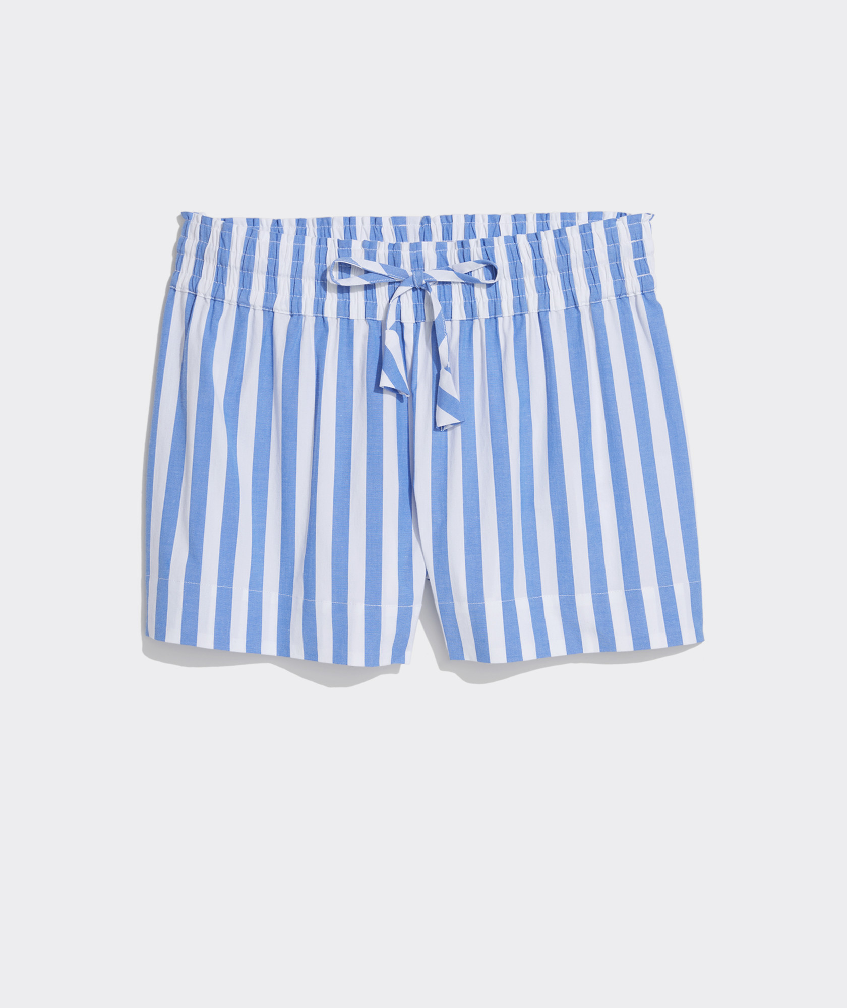 Poplin Striped Tie-Waist Short | vineyard vines