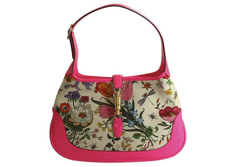 Women's Gucci Flora Shoulder Bag Medium in Pink | StockX