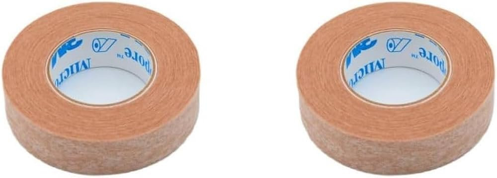 3M Micropore Tan Surgical Tape 0.5" Wide -2 Rolls | Amazon (US)