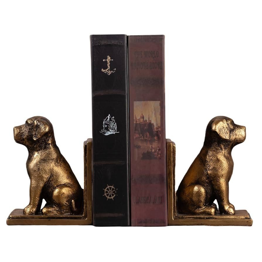 Book Ends for Shelves to Hold Books Heavy Duty,Decorative Bookend for Bookshelf Décor,Cute Anima... | Amazon (US)