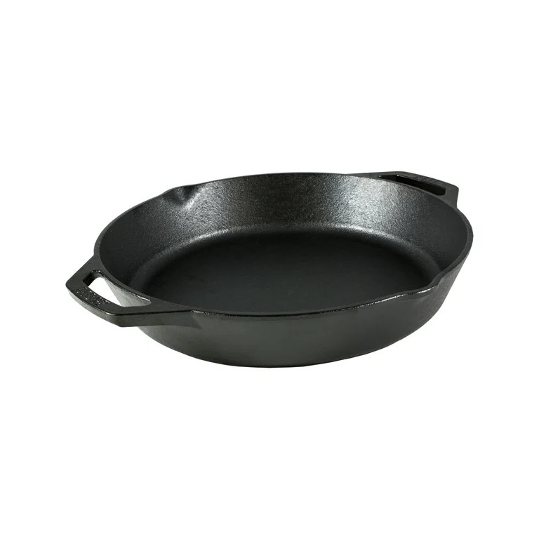 Lodge Cast Iron 12" Seasoned Dual Handle Pan - L10SKL | Walmart (US)