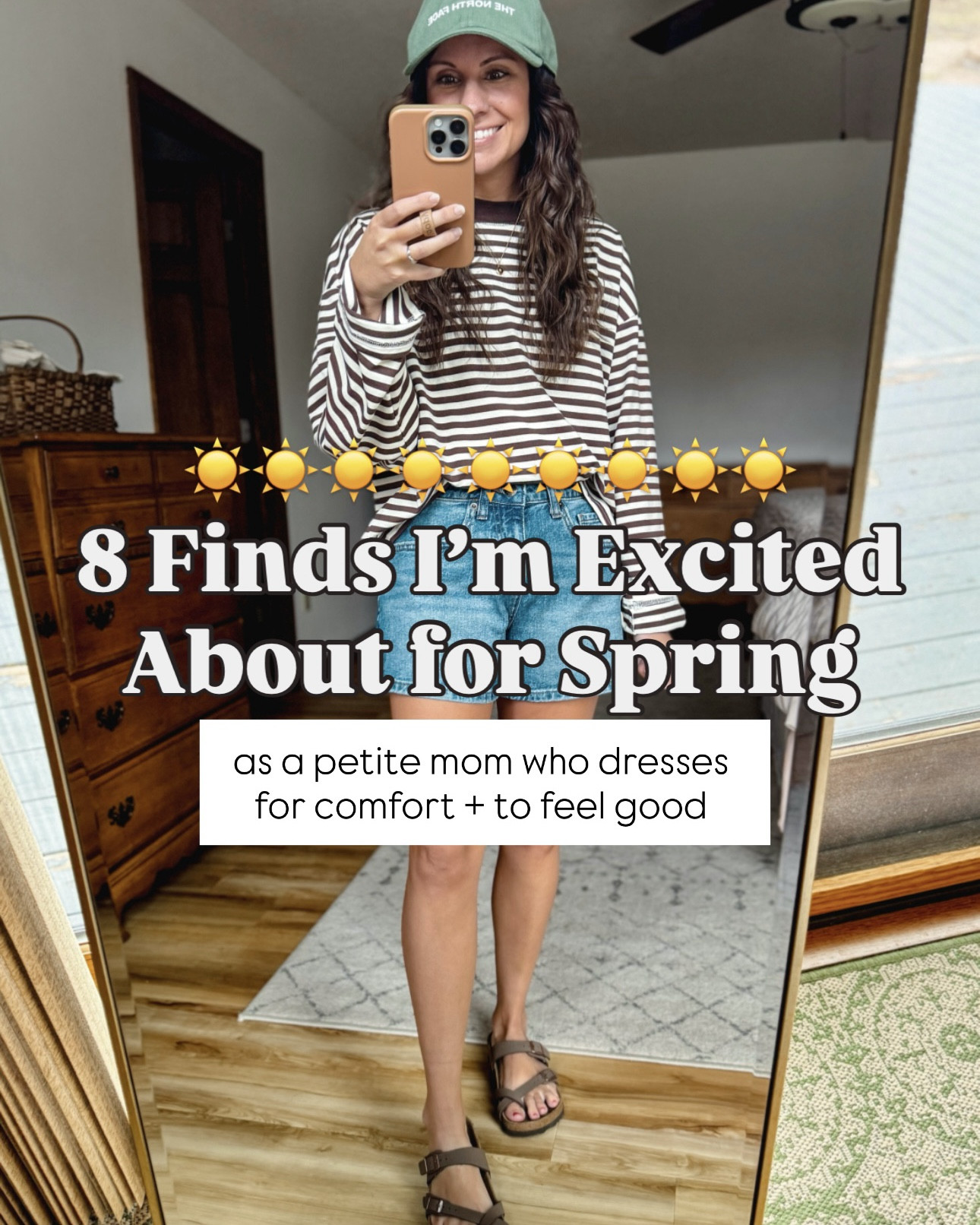 8 Spring things I’m loving:
- croc sandals—size 6. Size down a 1/2 size! 
- Old navy cotton gauze pants—xs petite. Just ordered the red color too😍 also linked the shorts version! 
- Target denim shorts—00 in medium wash (sie up for a looser fit—no stretch)
- Aerie swim bottoms-xs 
- Green satin scarf
- Target bags 
- Old navy linen shorts—xxs. I sized down because they stretch a bit with wear, like most linen! 
-Lightweight floral boxers from Walmart —xs petite

Spring is trying to show up over here (very slowly 😅), but I’ve already found some really good pieces I’m going to be wearing on repeat for the season ahead☀️

These finds include gauze cotton pants, linen shorts, waterproof sandals, and the best pair of denim shorts—only $20 and 99% cotton 🙌🏽 I brought a bunch of these on my spring break trip and ended up wearing them a bunch so I wanted to share them in case you’ve got a trip planned or the weather is getting warm where you live🫶🏽 (super jealous by the way😜).


#LTKSeasonal #LTKPetite #LTKgrwm