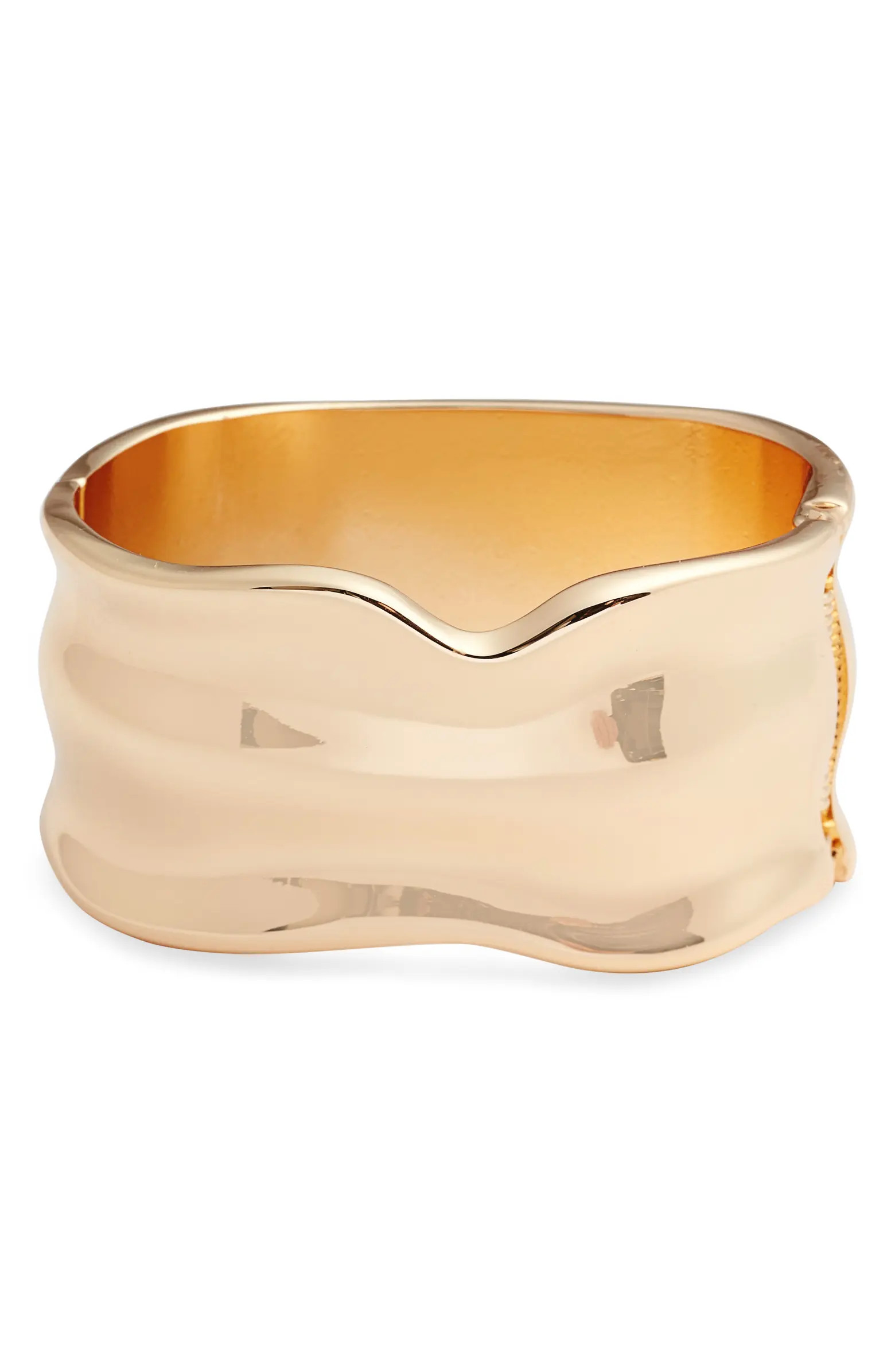 Molten Wide Hinged Cuff Bracelet | Nordstrom