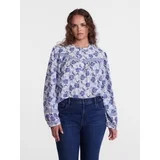 Scenario Women's and Women's Plus Quilted Detail Long Sleeve Top, Sizes XS-4X | Walmart (US)