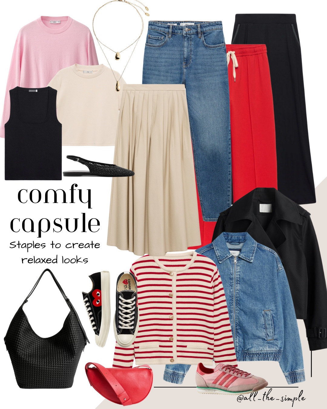 Staples to create relaxed looks. Perfect for every day casual.

#LTKstyletip #LTKspring #LTKuk