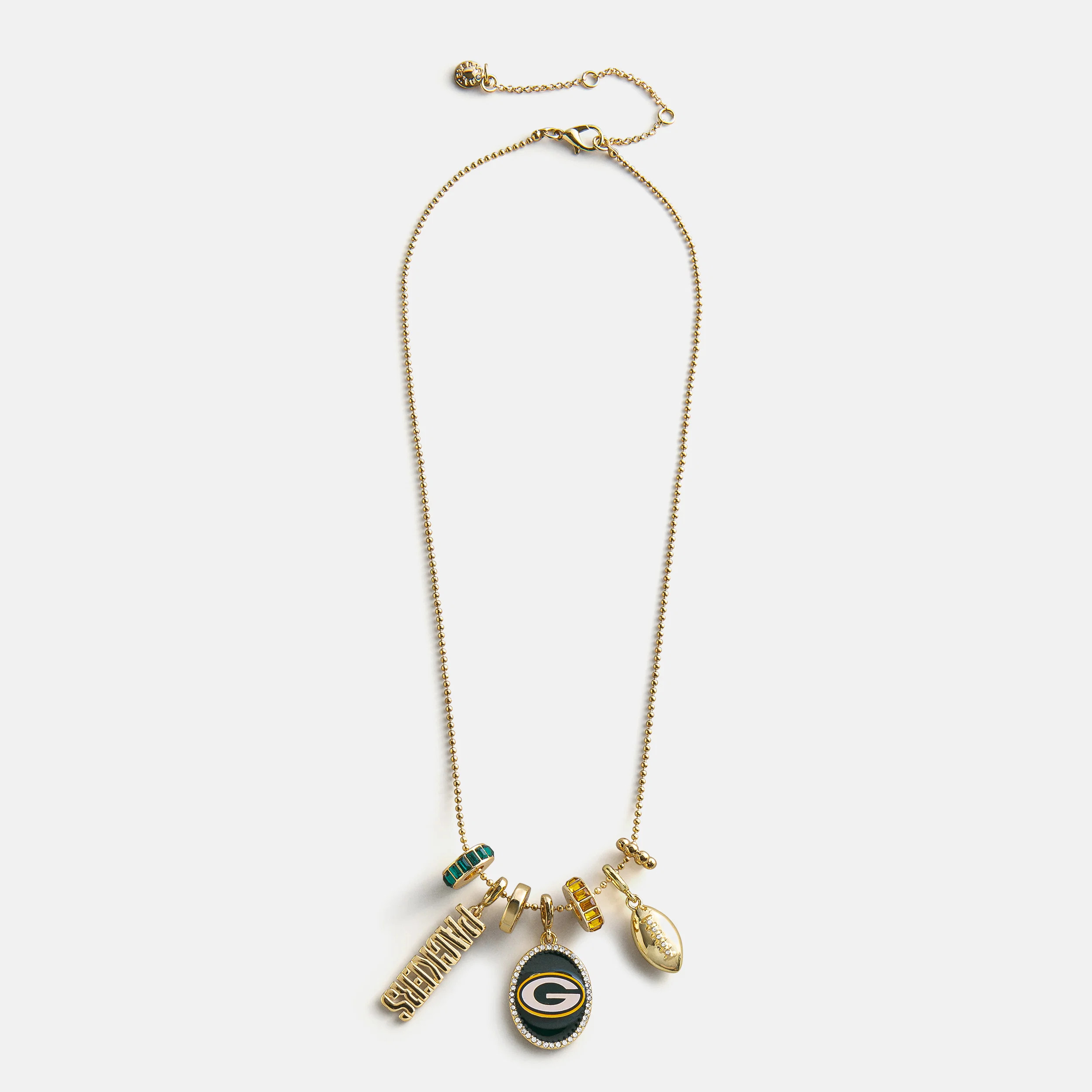 NFL Cluster Charm Necklace - Green Bay Packers | BaubleBar