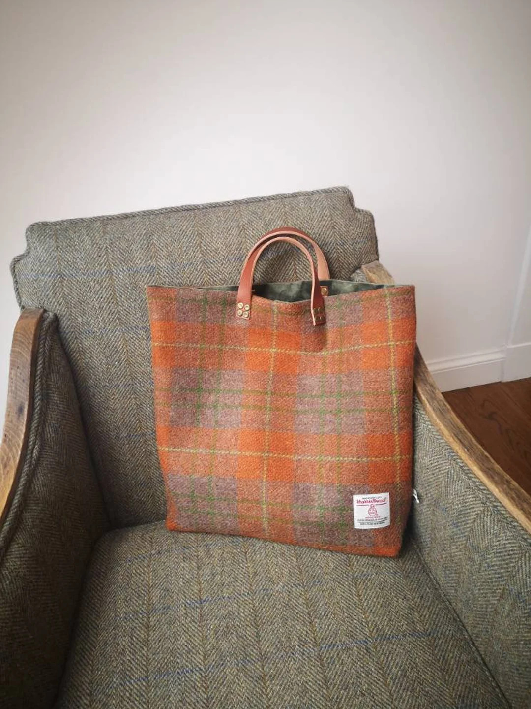 New Jess Harris Tweed Bag - Etsy | Etsy (US)