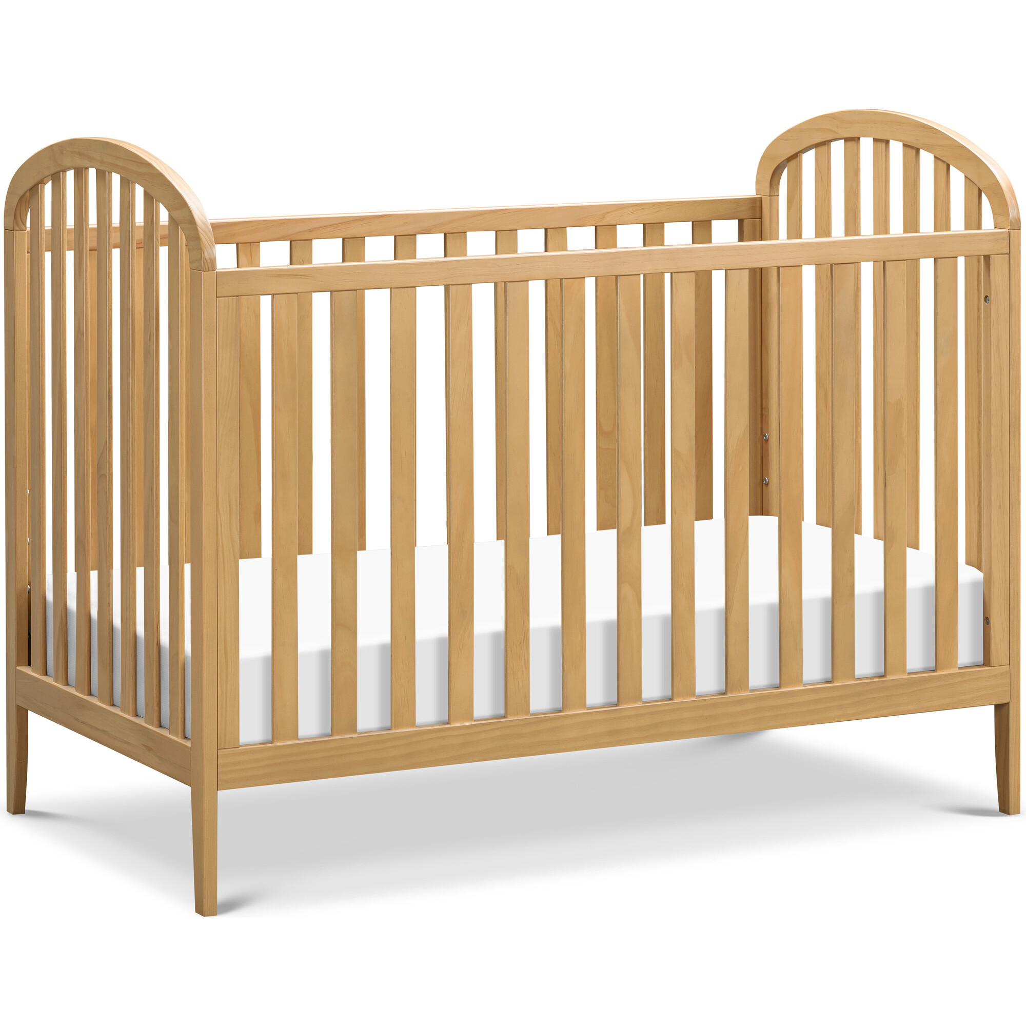 Beau 3-In-1 Convertible Crib, Honey - daVinci Cribs & Bassinets | Maisonette | Maisonette