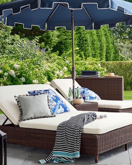 Torrey Wicker Double Outdoor Chaise Lounge
Hand-woven from durable synthetic material that replicates the look and feel of wicker, but is remarkably resistant to sun, rain, heat and cold.
Grab Yours Here: https://bit.ly/43CrX6l

Welded aluminum frame is rustproof. Seat cushion core of resilient Quick Dry foam is designed for fast water drainage and air circulation. Includes a quick-drying and water-repellent cushion with polyester canvas slipcovers in Natural. Adjustable levelers provide stability on uneven floors. Ring-spun polyester cover removes for machine washing.
#outdoorliving #OutdoorDecor #outdoorfurniture #wicker #backyardbliss #backyardgoals #backyardoasis #backyarddesign #amazonhomefinds #amazonfind #founditonamazon #amazonfinds #amazonhome 

#LTKhome #LTKSeasonal #LTKstyletip