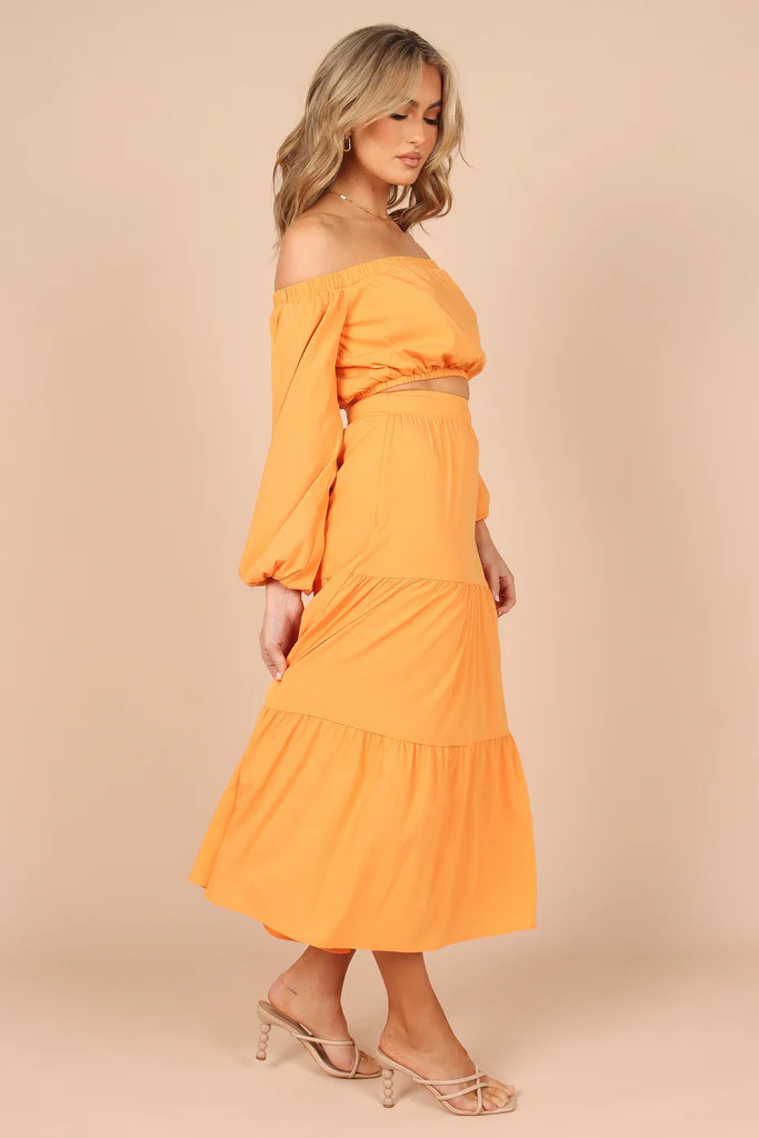 Carlotta Two Piece Set - Orange | Petal & Pup (US)