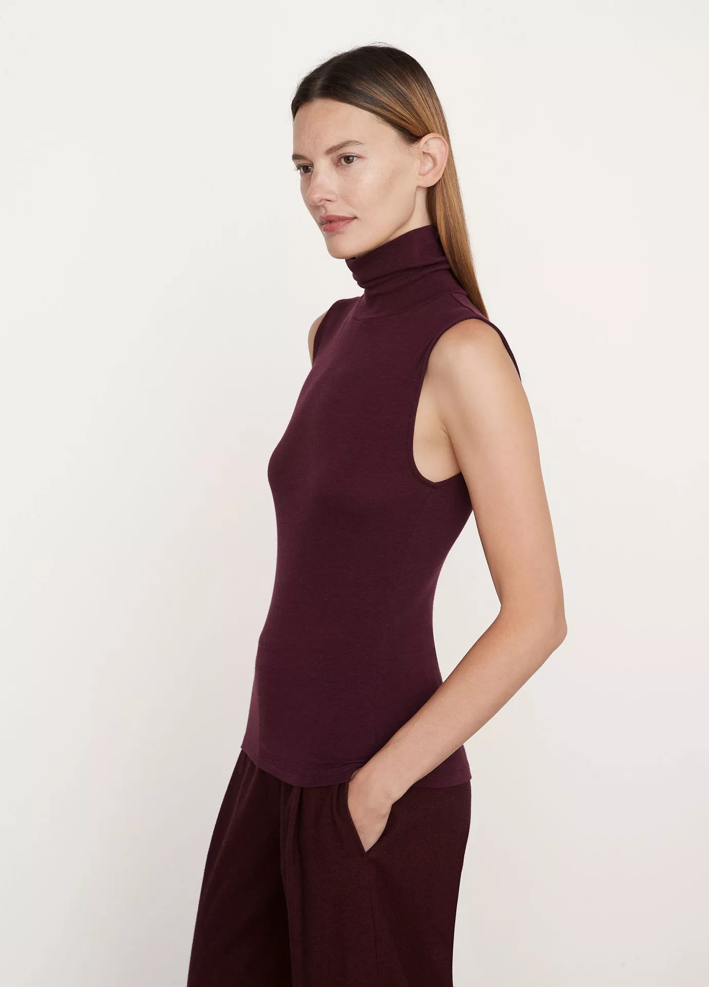 Sleeveless Turtleneck Top | Vince LLC