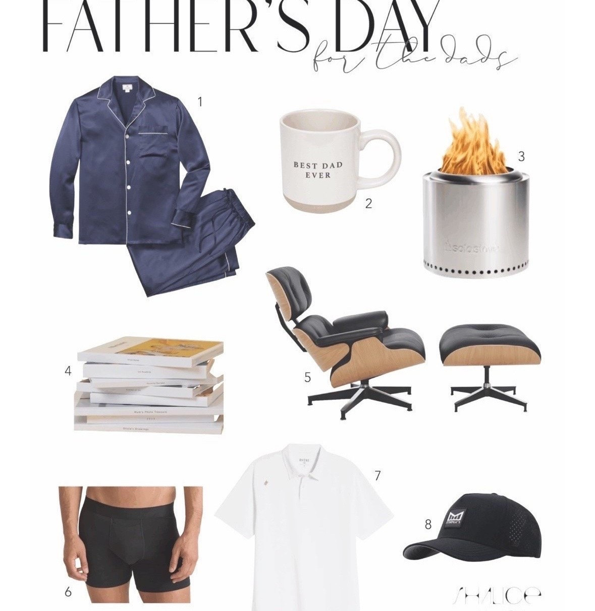 Father’s Day must haves or what he really wants for dad day! 
🤍🤍🤍🤍