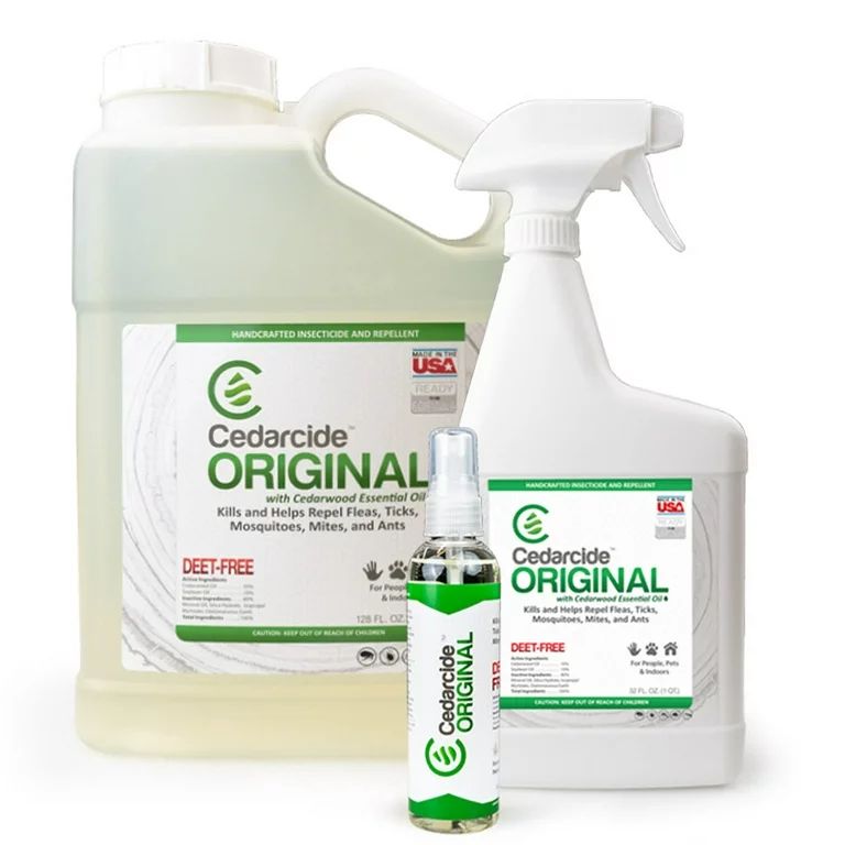 Cedarcide Original (Large Kit) Non-Toxic Cedar Oil Insect Repellent Spray Kills and Repels Mosqui... | Walmart (US)