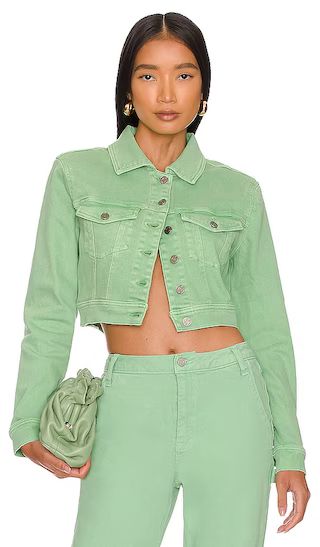 Magda Jean Jacket in Kelly Green | Revolve Clothing (Global)