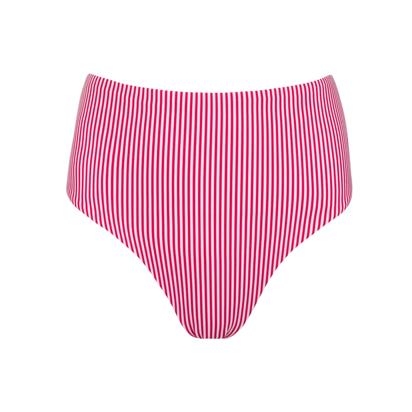 women's gondola stripe high waist bikini bottom | Minnow