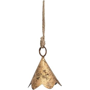Creative Co-Op 5.5" Metal Bell Ornaments | Amazon (US)